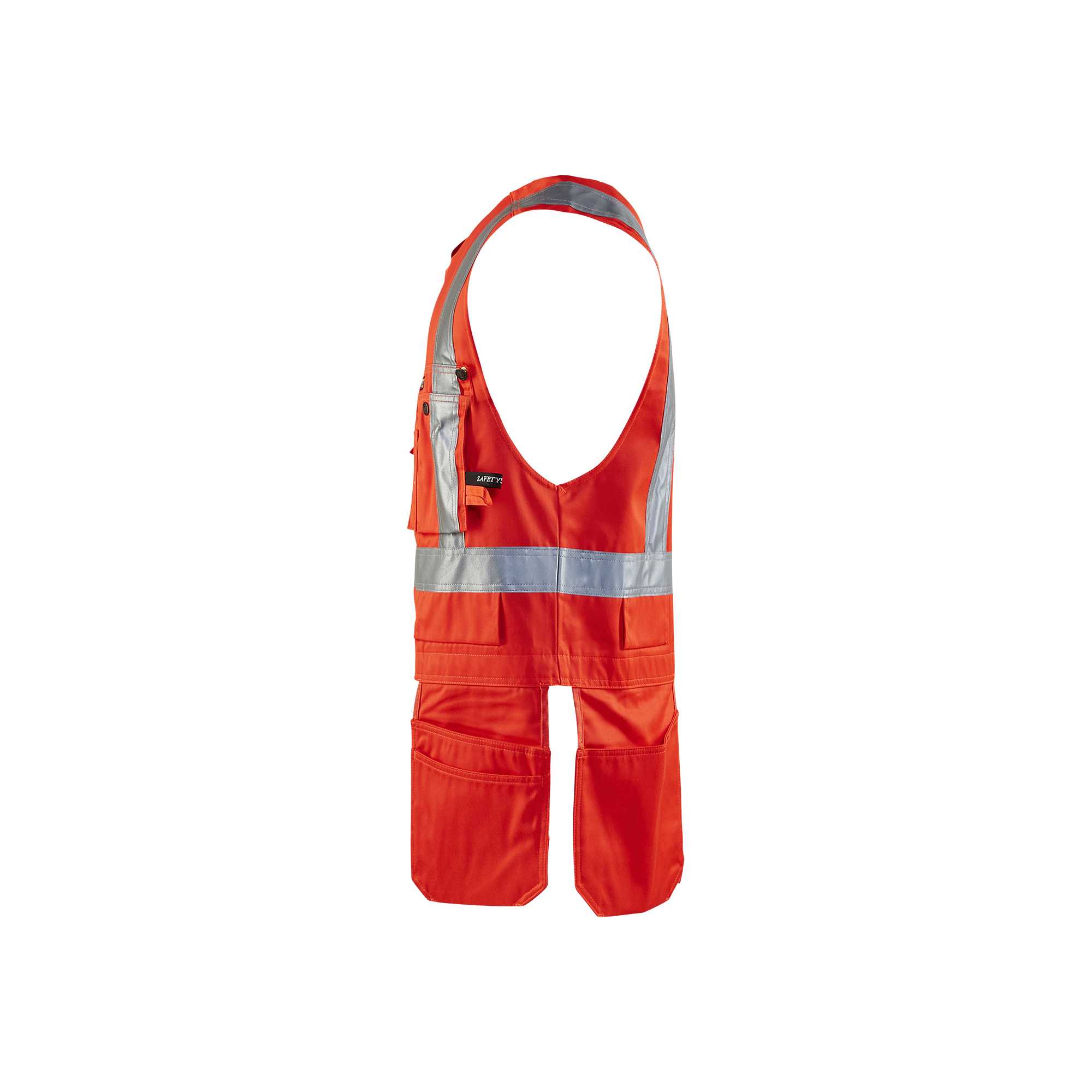 BLAKLADER 30271804 HI VIS TOOL VEST Hi Vis Reflective Tool Vest MEN - 85% Polyester
